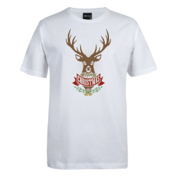 Merry Christmas Reindeer T-Shirt for a Classic Holiday Look