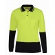 LADIES HI VIS L/S COMFORT POLO