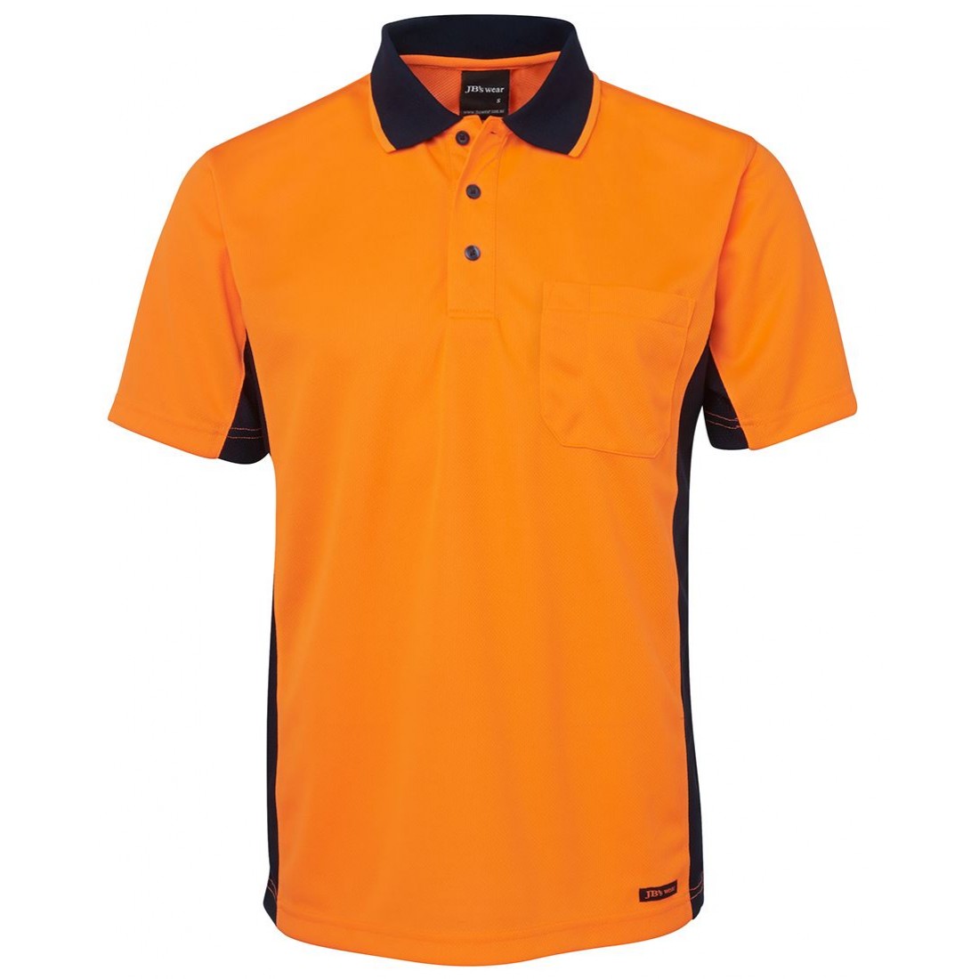 HI VIS S/S SPORT POLO-Green Collection