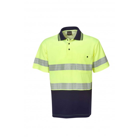 P77 Segment Taped Cotton Back Polo