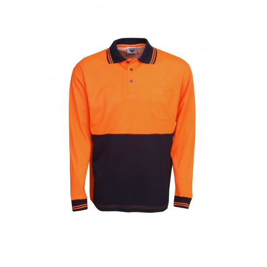 P84 Cotton Back True Dry Hi Vis Polo 