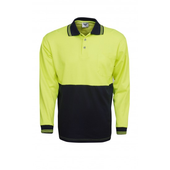 P84 Cotton Back True Dry Hi Vis Polo 