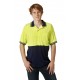 P85 Cotton Back True Dry Hi Vis Polo 