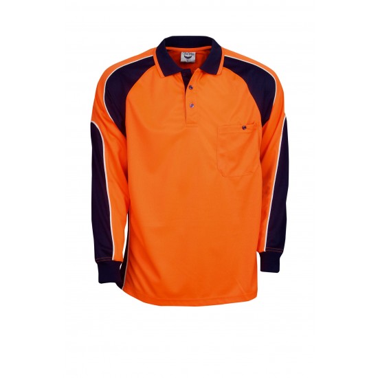 P86 Hi Vis Cooldry Side Panel Polo