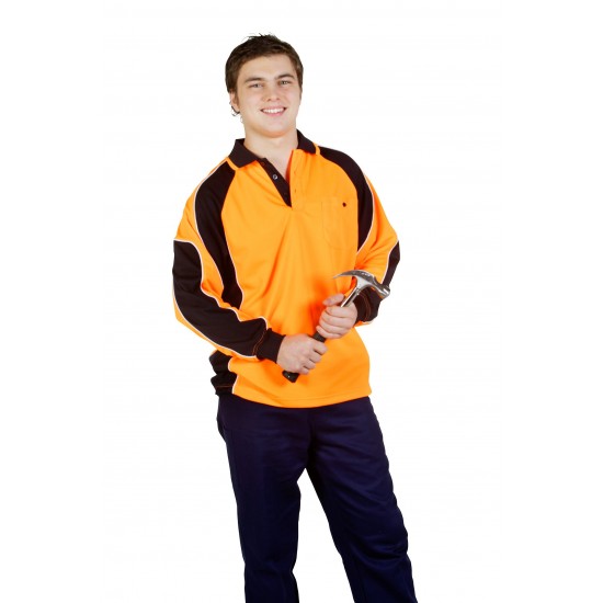 P86 Hi Vis Cooldry Side Panel Polo