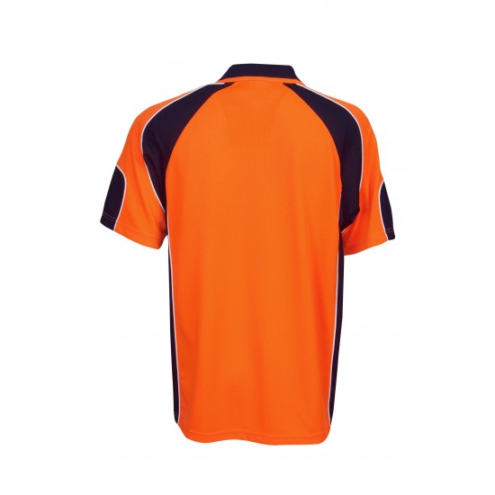 P87 Hi Vis Cooldry Side Panel Polo 