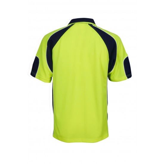 P87 Hi Vis Cooldry Side Panel Polo 